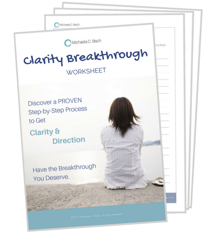 Download THIS Ultimate Clarity Breakthrough Worksheet... Have the Breakthrough You Deserve!